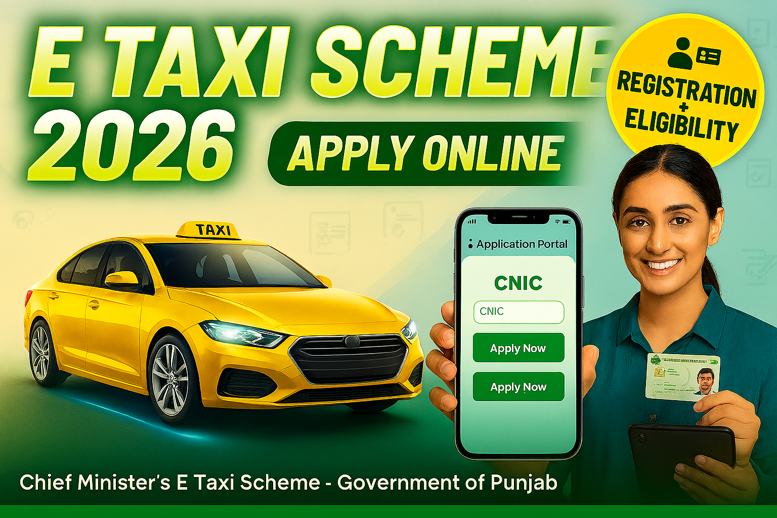 CM Punjab E Taxi Scheme 2026