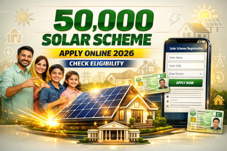 50000 Solar Panel Scheme 2026 – Apply Online & Check Eligibility